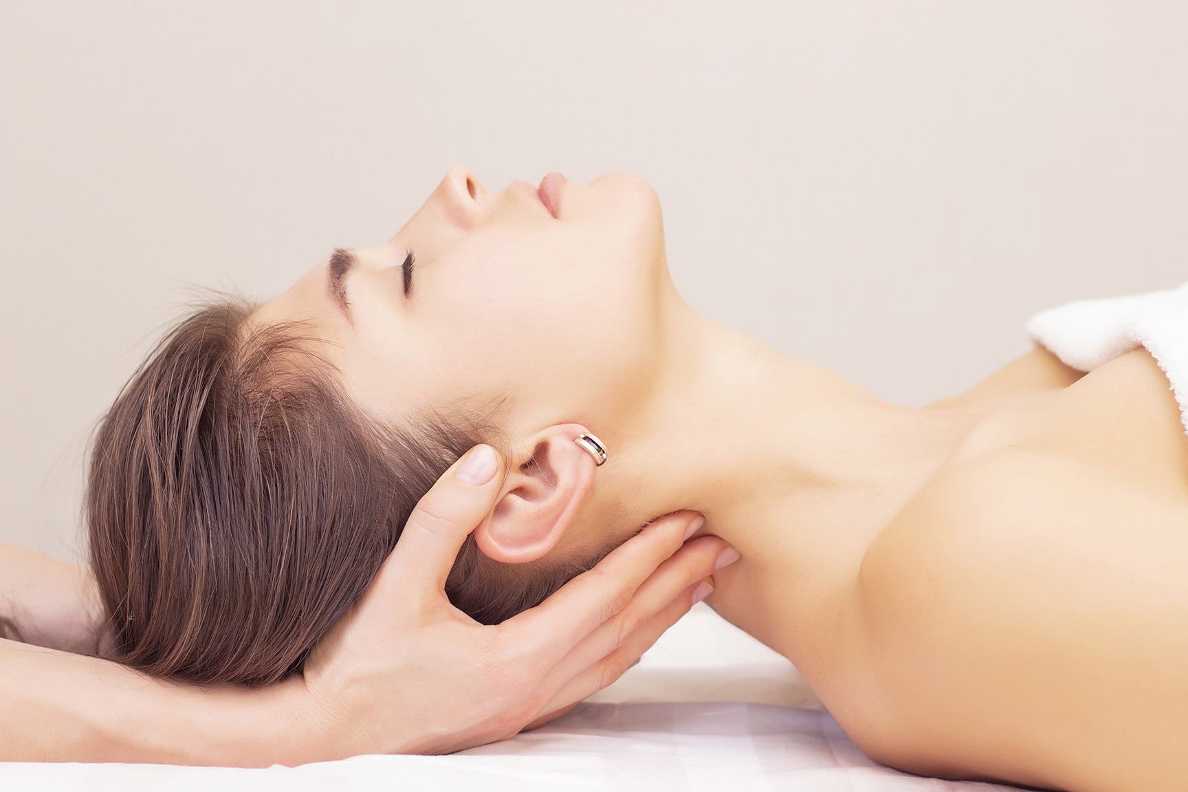 massage and stretching